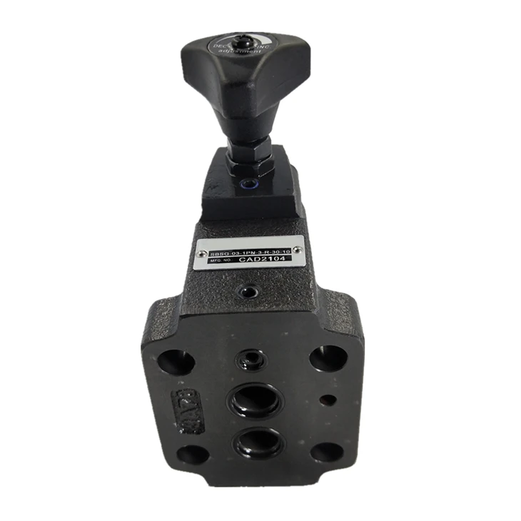 SBSG Series SBSG-03-1PN-3-R-30-10 SBSG-03/06/10 Hydraulic Solenoid Control Relief Valve factory